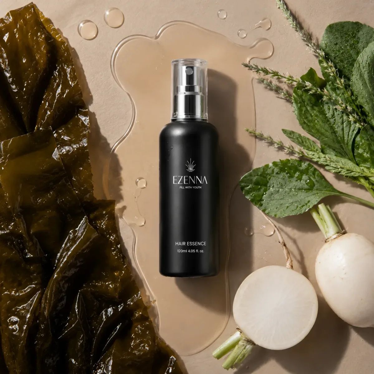 이젠나 다시마 헤어토닉 120ml 두피 마사지 방법